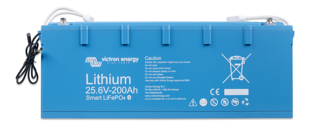 LiFePO4 Battery 25,6V 200Ah Smart (front) 