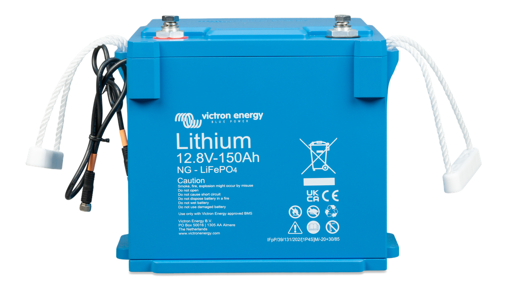 LiFePO4 Battery 12.8V 150Ah NG (front-angle) 