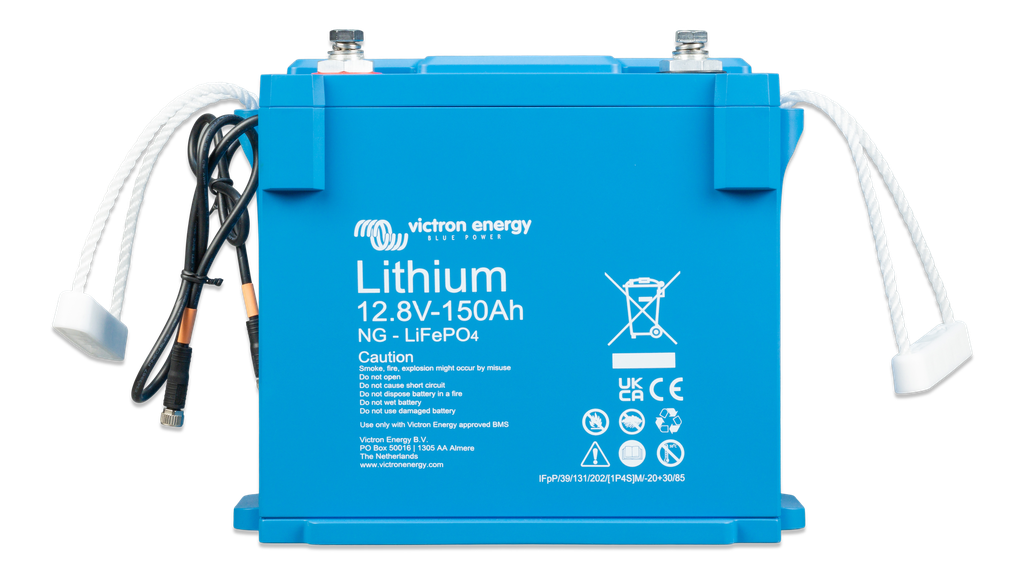 LiFePO4 Battery 12.8V 150Ah NG (front) 