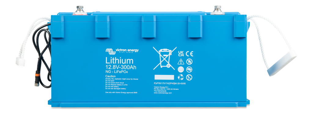 LiFePO4 Battery 12.8V 300Ah NG (front) 