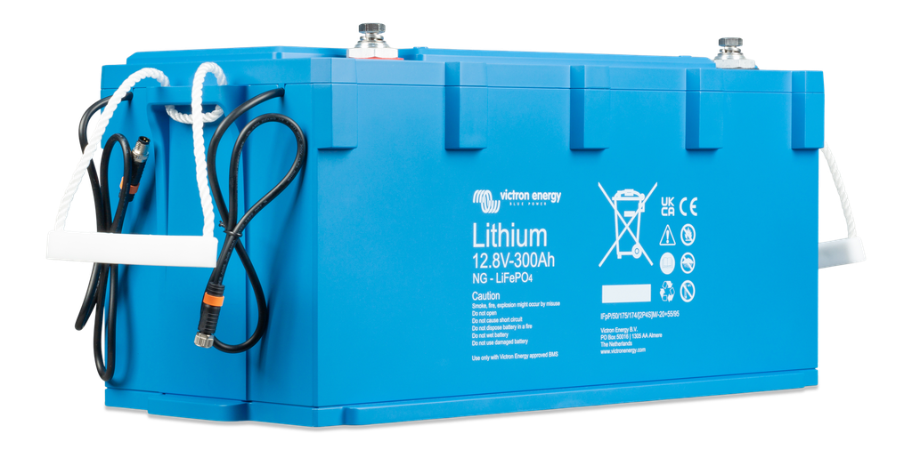 LiFePO4 Battery 12.8V 300Ah NG (right) 