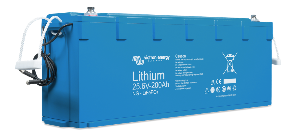 LiFePO4 Battery 25.6V 200Ah NG (right) 