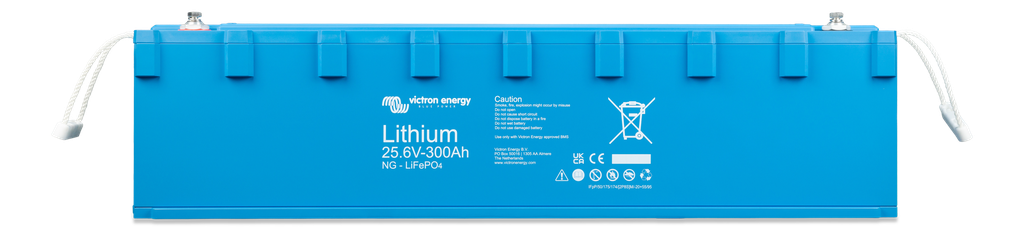 LiFePO4 Battery 25.6V 300Ah NG (front) 
