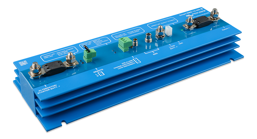 Smart BMS 12/200 (right) 