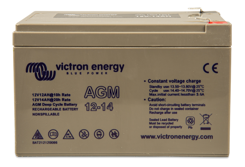 12V 14Ah AGM Deep Cycle ( (front-angle)