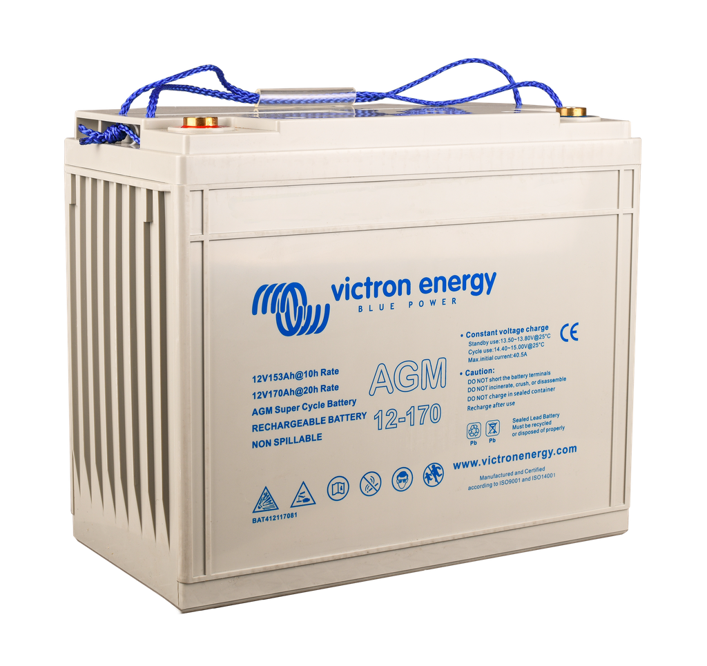 12V 170Ah AGM Super Cycle Battery (right)