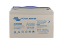 12V 125Ah AGM Super Cycle Battery (front with bolts)