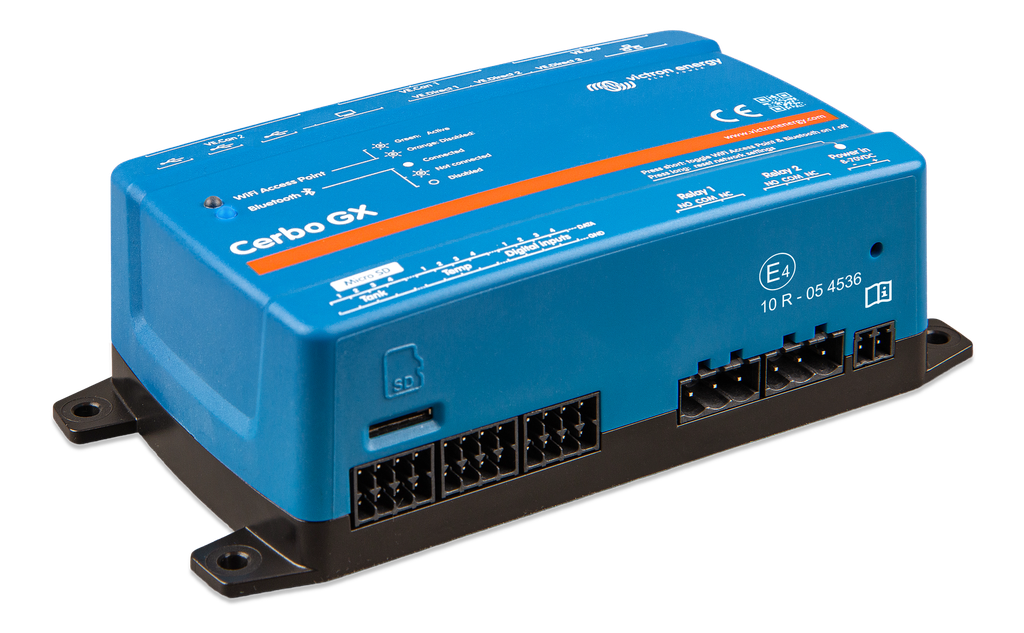 Cerbo GX MK2 (right) 