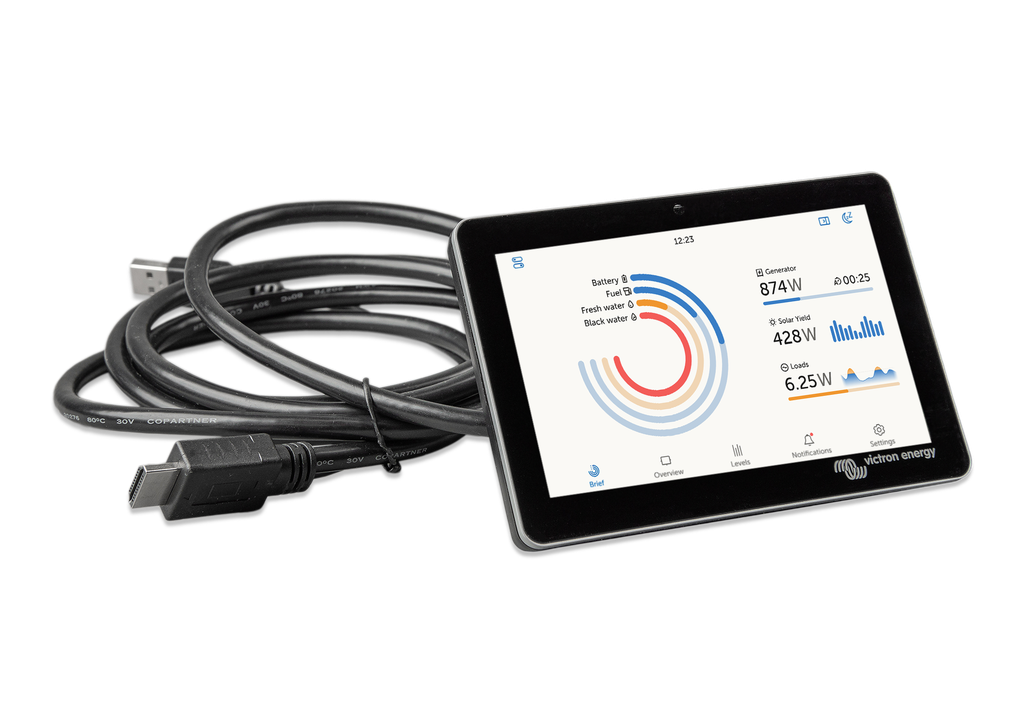 GX Touch 50 (front with cable_screen) 