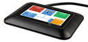 GX Touch adapter for CCGX cut-out (left)nw 