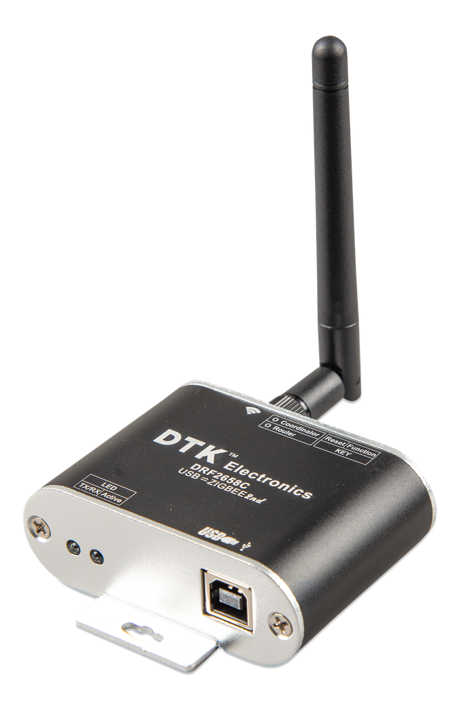 DRF2658C Zigbee to USB converter (left)