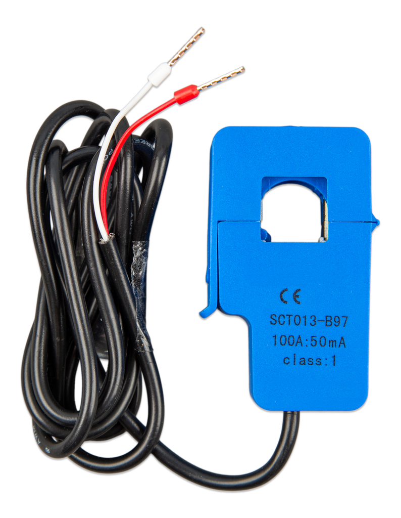 Current Transformer 100A 50mA for MultiPlus-II Wire End_5 meter (total) 