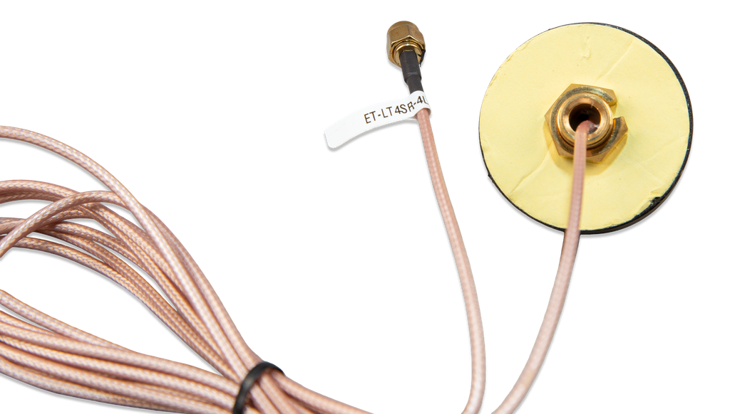 Outdoor LTE-M puck antenna (close-up) 