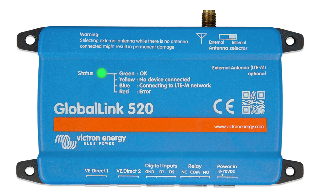 GlobalLink 520 (top) 