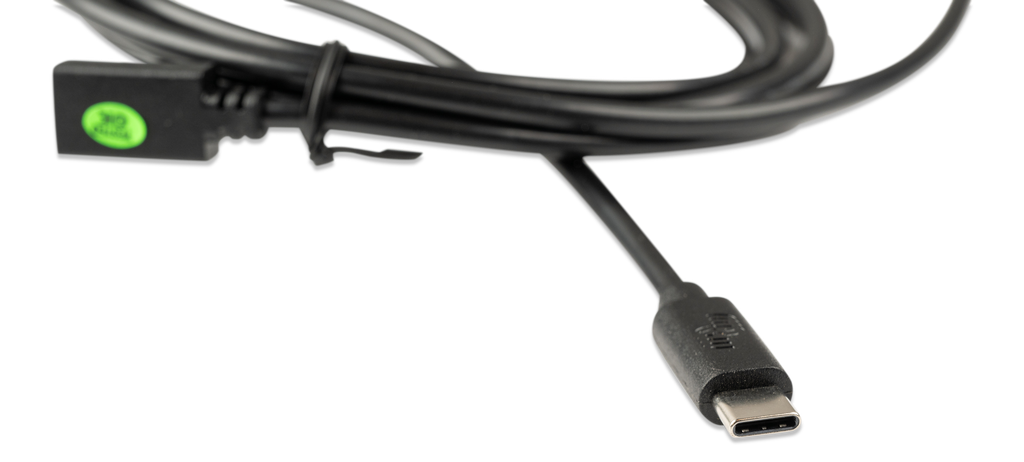 VE.Direct to USB-C interface (close-up) 