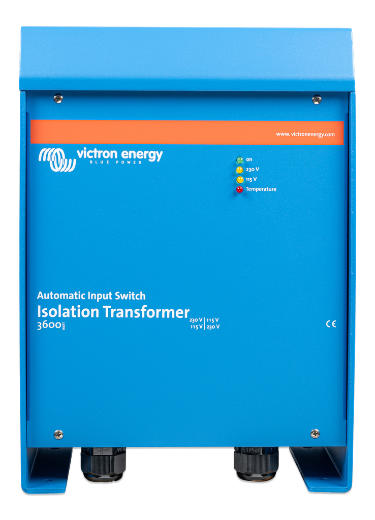 Isolation Transformer 3600W  Auto 115-230V (front) 