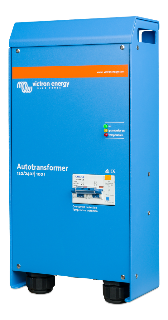 Autotransformer 120-240VAC 100A (left)