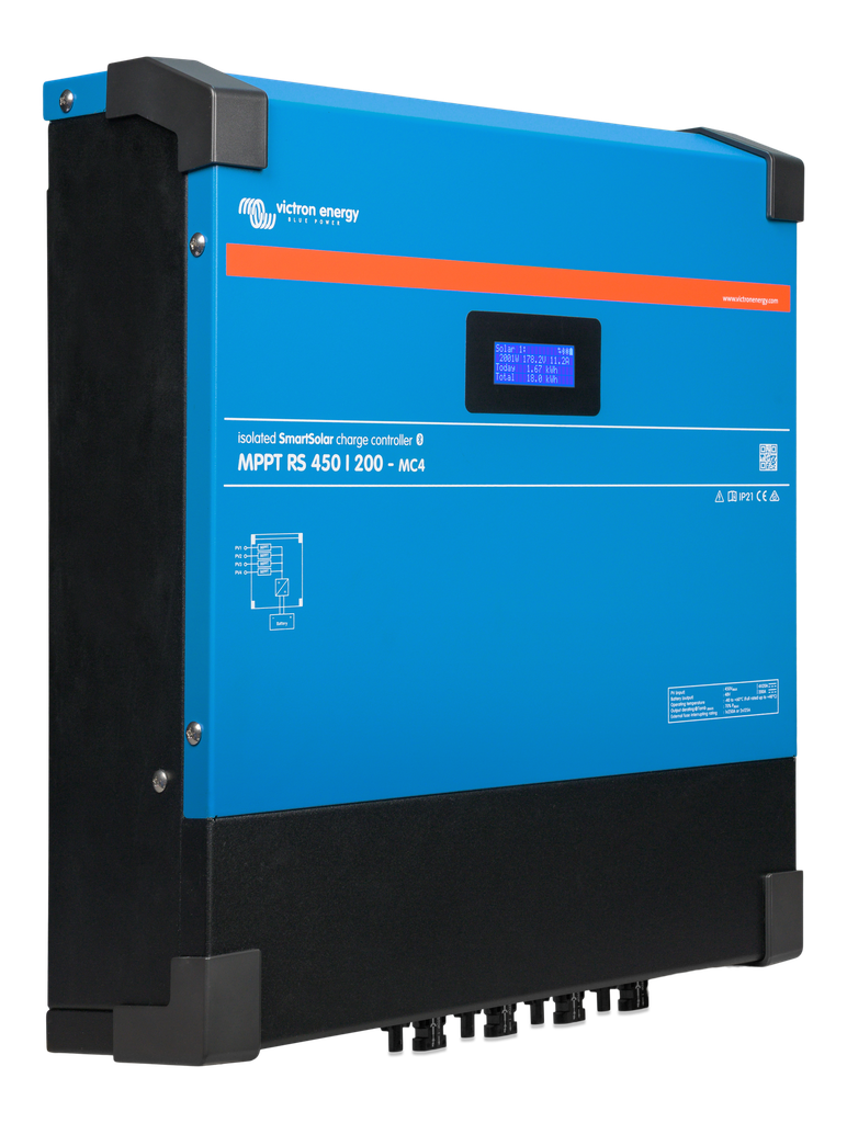 SmartSolar MPPT RS 450/200-MC4 (right) 