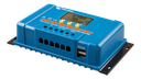 BlueSolar PWM Charge Controller LCD USB 48V-10A (left) 