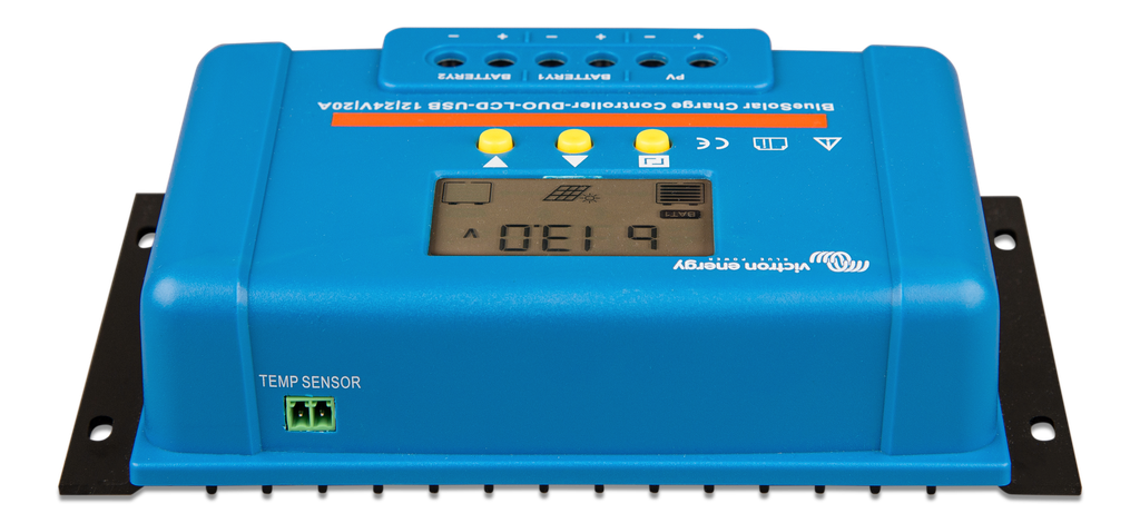 BlueSolar Charge Controller DUO LCD USB 12/24V-20A (back)