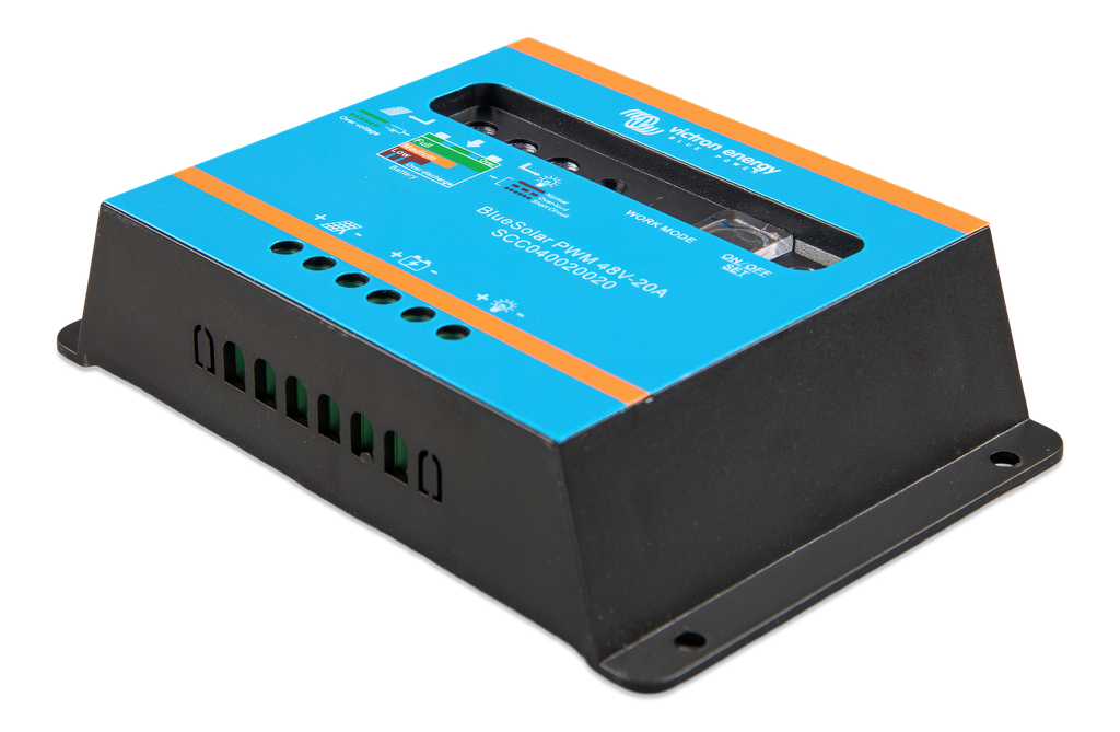 BlueSolar PWM-Light Charge Controller 48V-20A (left) 