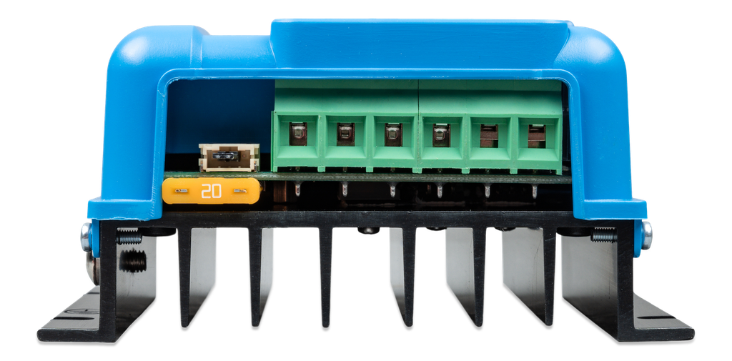 BlueSolar MPPT charge controller 100/20 (connections) 