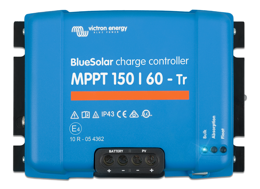 BlueSolar MPPT charge controller 150/60-Tr (top) 