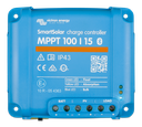 SmartSolar charge controller MPPT 100/15 (top) 