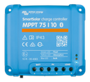 SmartSolar charge controller MPPT 75/10 (top) 