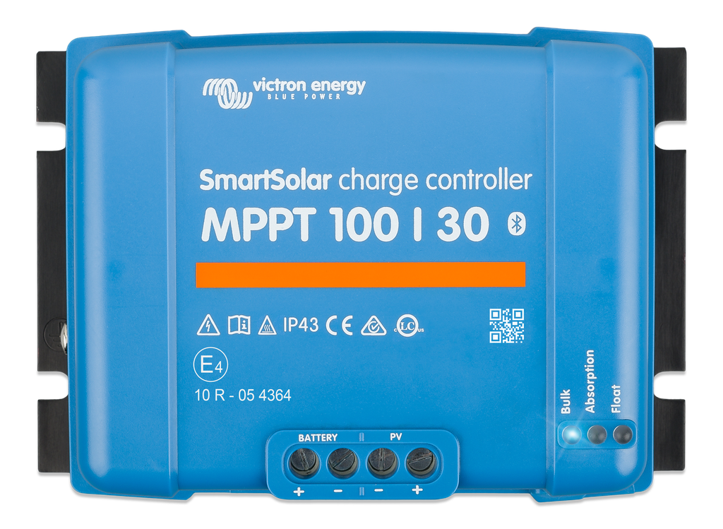 SmartSolar MPPT 100/30 (top) 