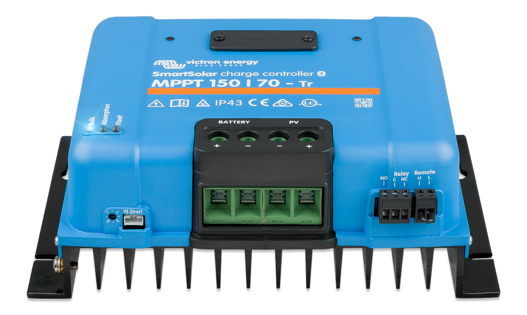 SmartSolar charge controller MPPT 150/70-Tr (front)