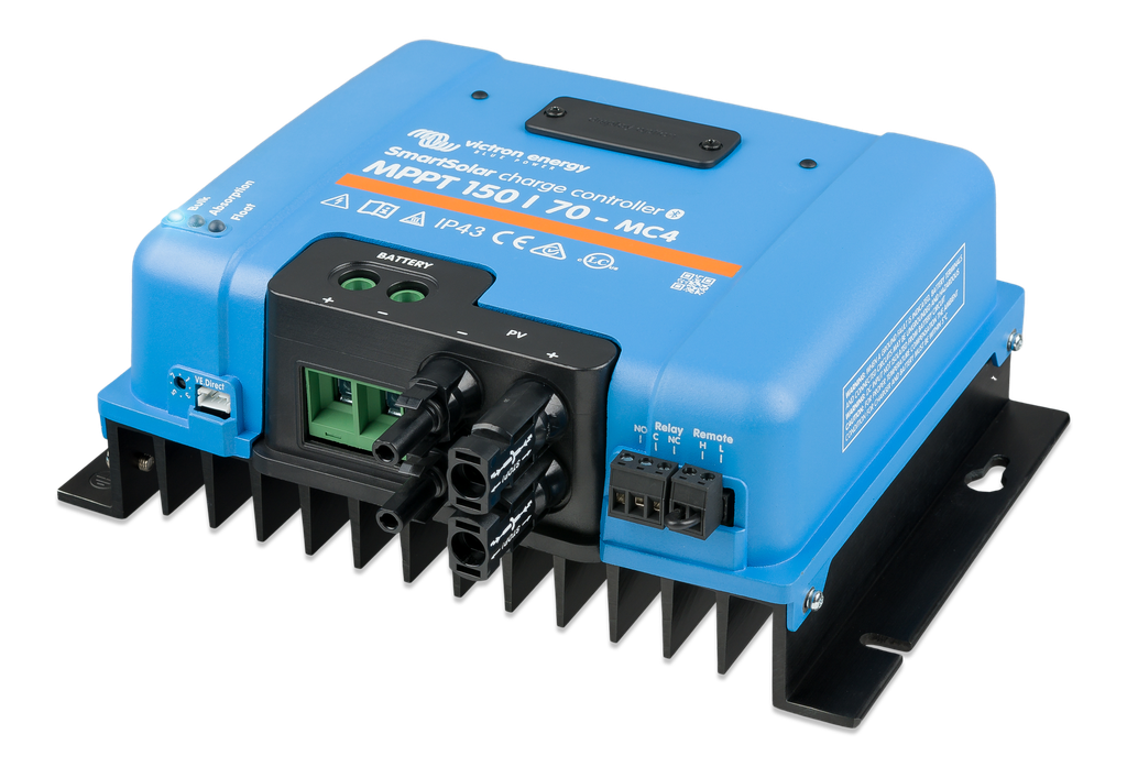 SmartSolar charge controller MPPT 150/70-MC4 (right)