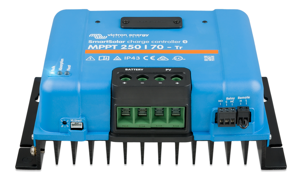 SmartSolar charge controller MPPT 250/70-Tr (front)
