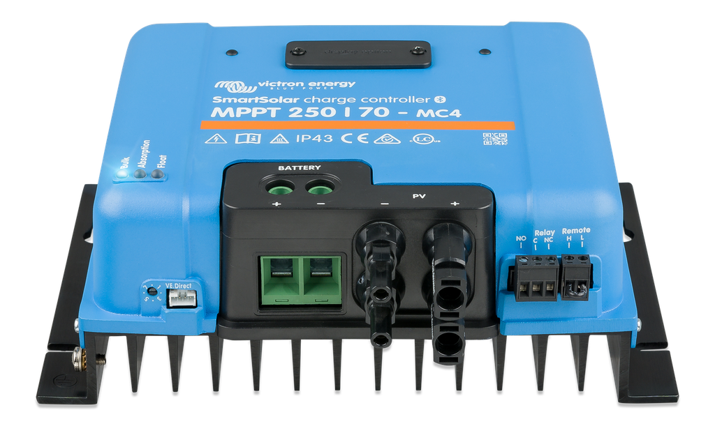 SmartSolar charge controller MPPT 250/70-MC4 (front)