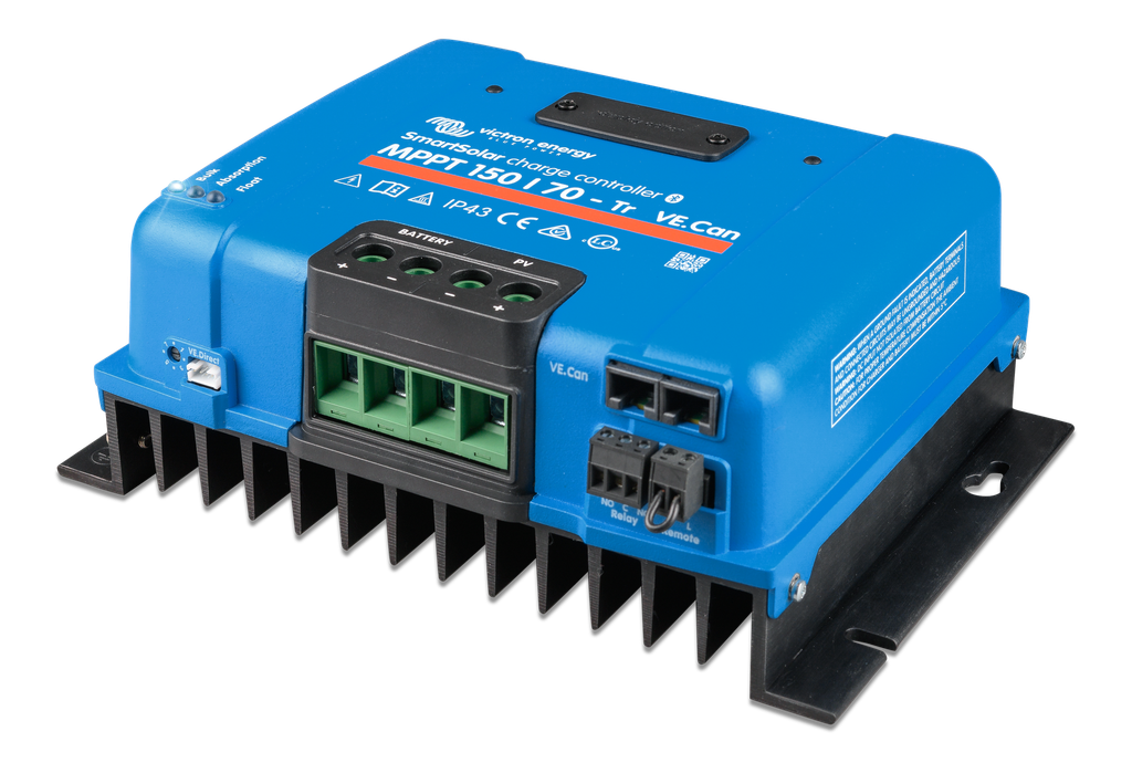 SmartSolar MPPT 150/70-Tr VE.Can (left)