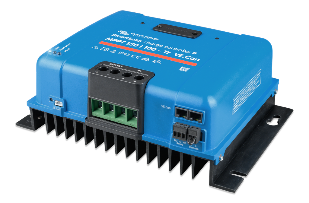 SmartSolar MPPT 150/100-Tr VE.Can (left)