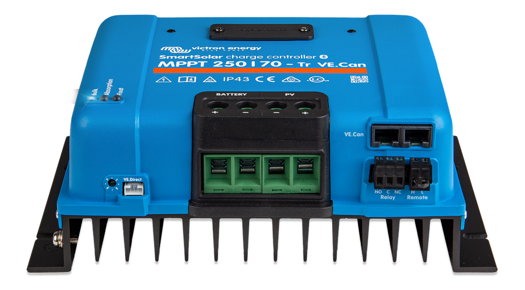SmartSolar MPPT 250/70-Tr VE.Can (front) 