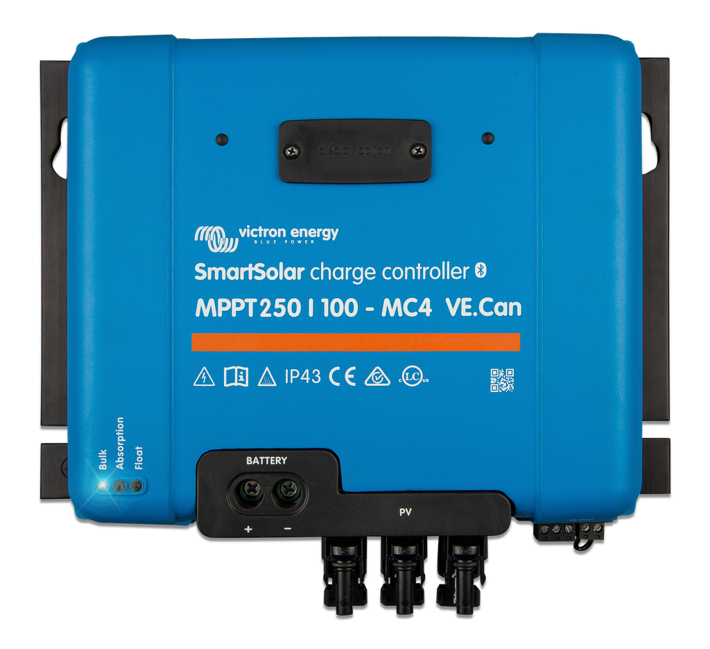 SmartSolar MPPT 250/100 MC4 VE.Can (top) 