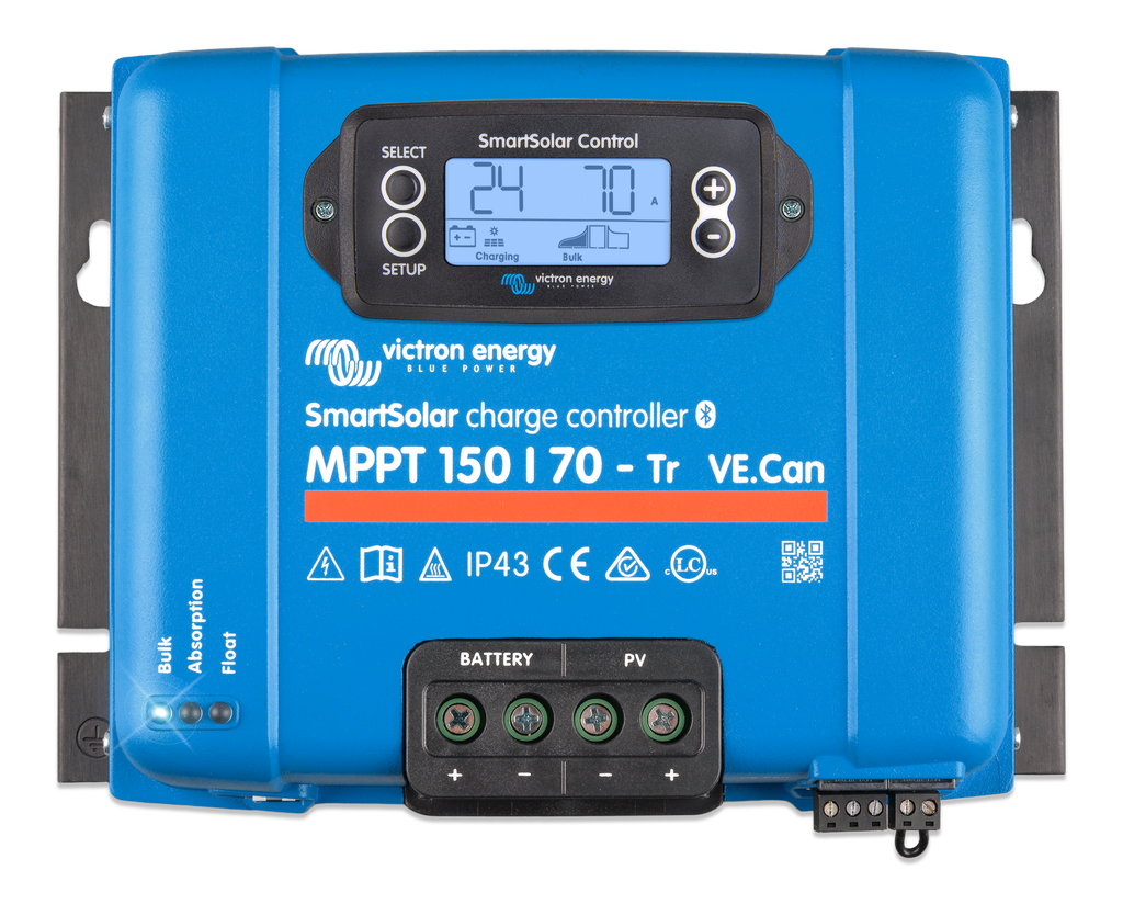 SmartSolar MPPT 150/70-Tr VE.Can (top_dispay)