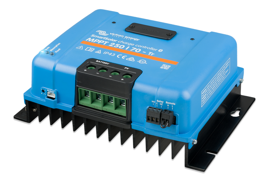 SmartSolar charge controller MPPT 250/70-Tr (right)