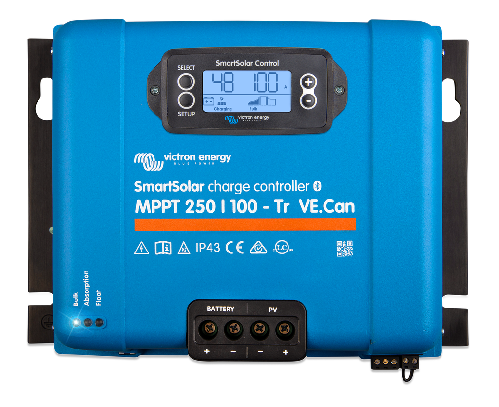 SmartSolar MPPT 250/100-Tr VE.Can (top display) 