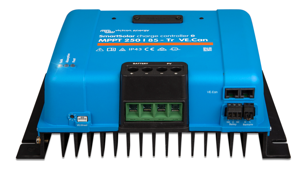 SmartSolar MPPT 250/85-Tr VE.Can (front-angle) 