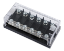 Fuse holder 6-way for MEGA-fuse (left-closed)