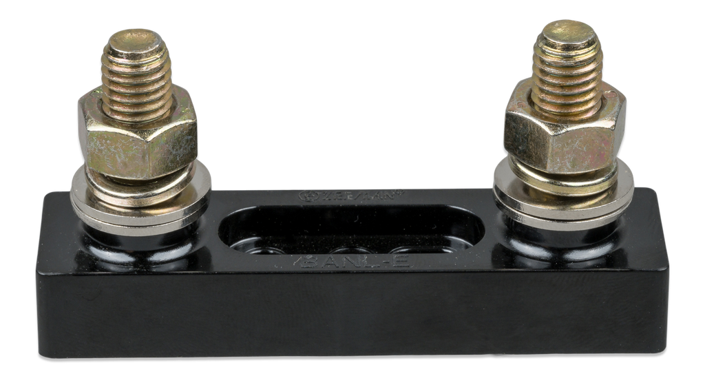 Fuse holder for ANL-fuse (front angle) 