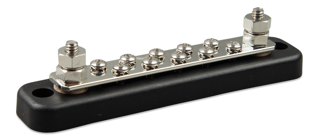 VBB115021020 - Busbar 150A 2P with 10 screws (right) 