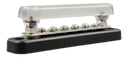 VBB115021020 - Busbar 150A 2P with 10 screws + cover (with cover right) 