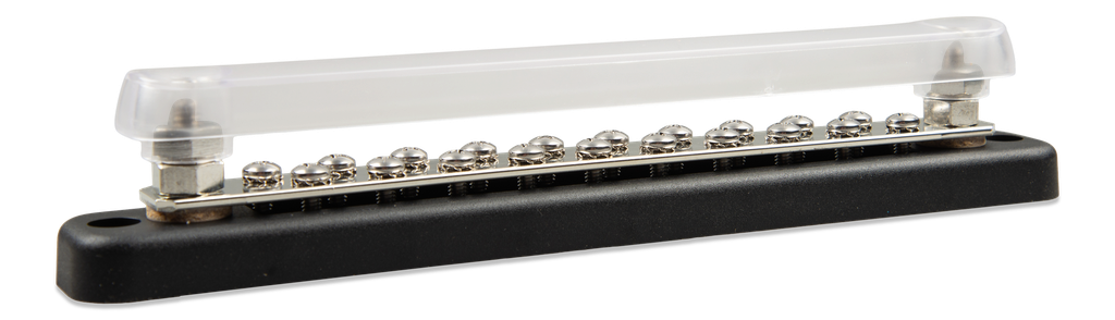 VBB115022020 - Busbar 150A 2P with 20 screws + cover (rightside) 