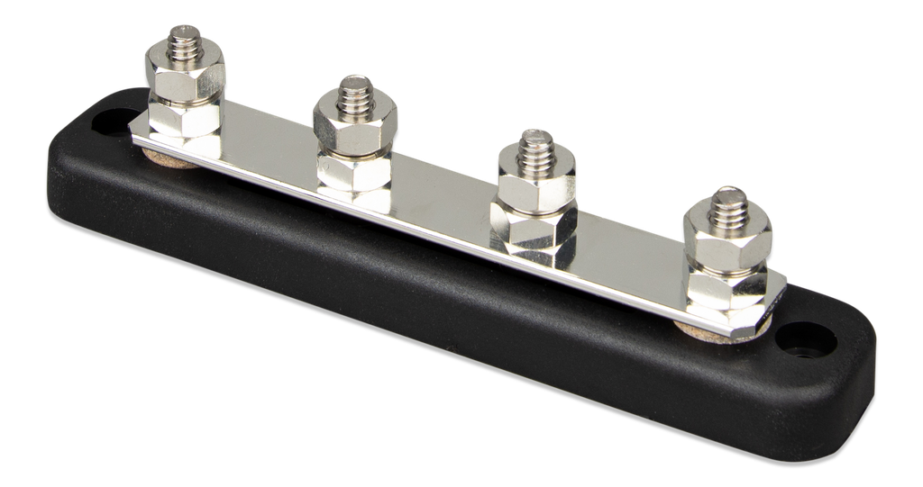 Busbar 150A 4P + PC cover (left)