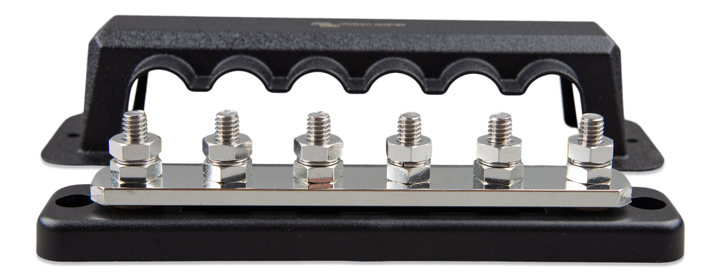 Busbar 250A 6P +cover (with cover_frontside) 