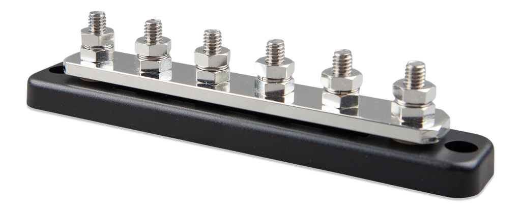 Busbar 250A 6P +cover (left) 